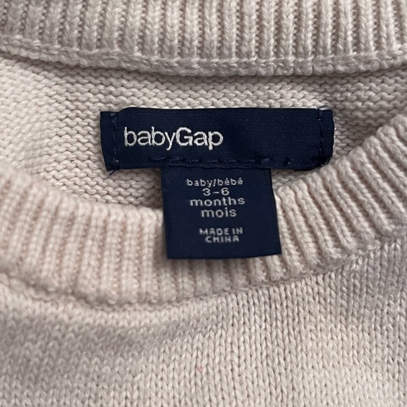 GAP Cream '100% Love' Kids One Piece - Picture 3 of 4